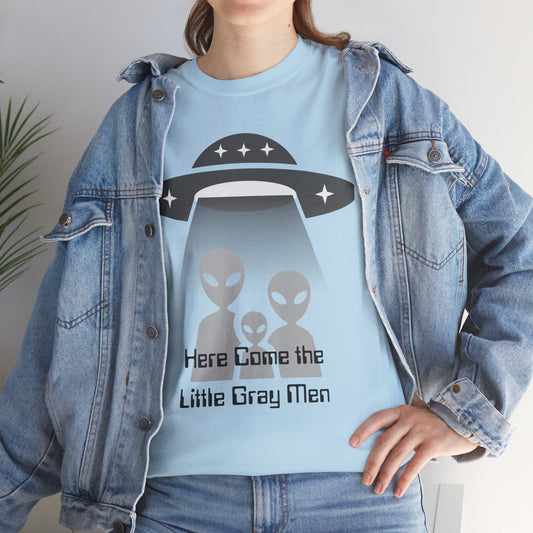 Alien Abduction Tee - UFO Graphic T-Shirt - T-Shirt - Printify