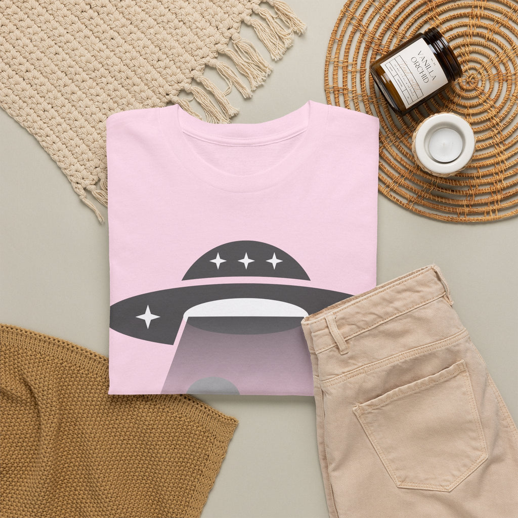 Alien Abduction Tee - UFO Graphic T-Shirt - Erudition Designs