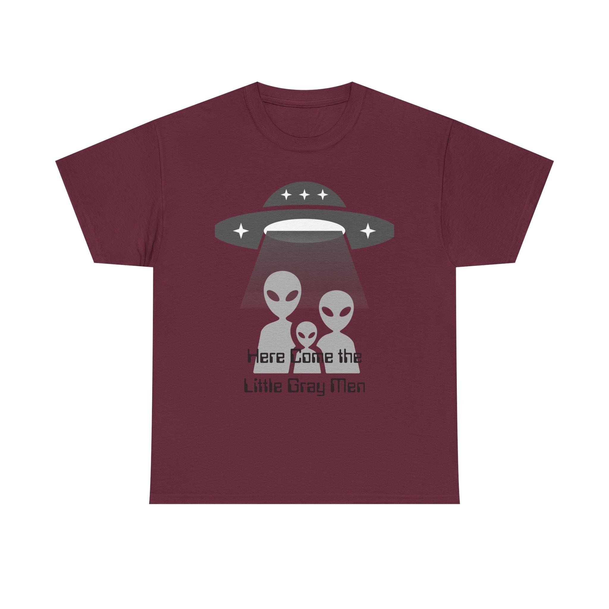 Alien Abduction Tee - UFO Graphic T-Shirt - Erudition Designs
