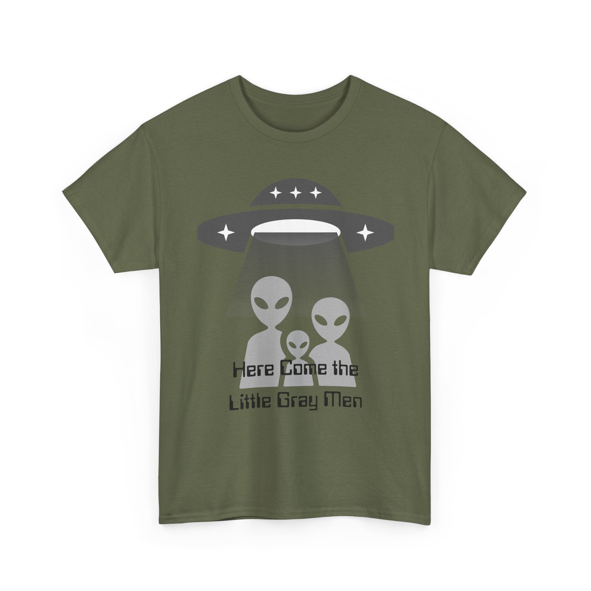 Alien Abduction Tee - UFO Graphic T-Shirt - Erudition Designs