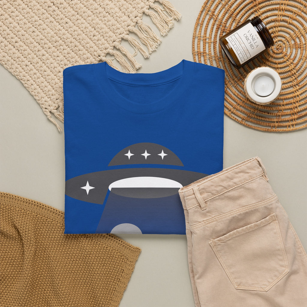 Alien Abduction Tee - UFO Graphic T-Shirt - Erudition Designs