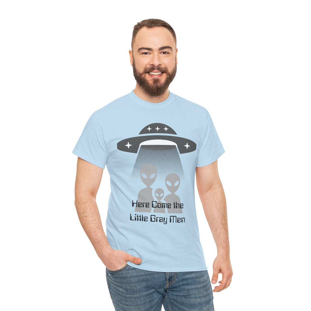 Alien Abduction Tee - UFO Graphic T-Shirt - Erudition Designs