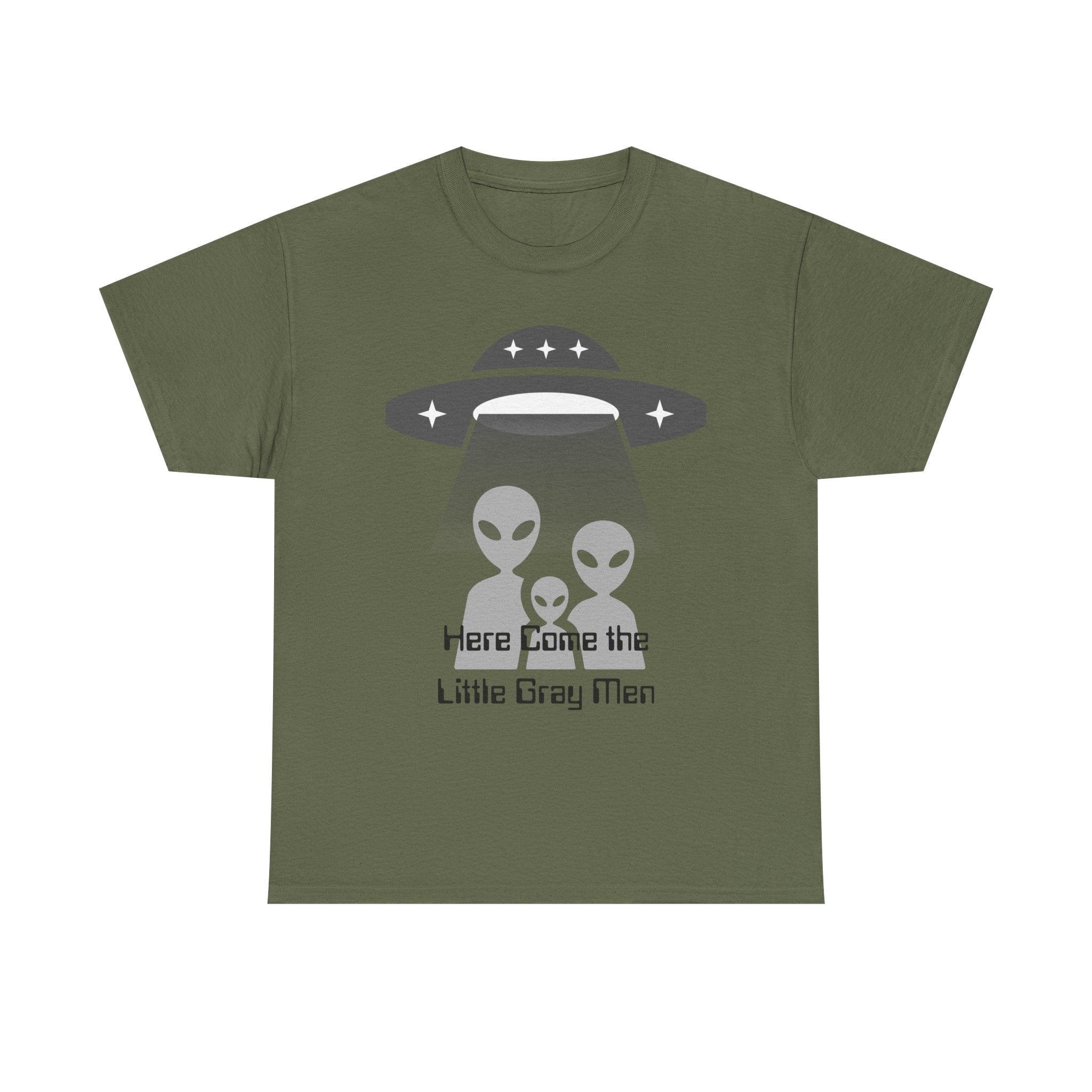 Alien Abduction Tee - UFO Graphic T-Shirt - Erudition Designs