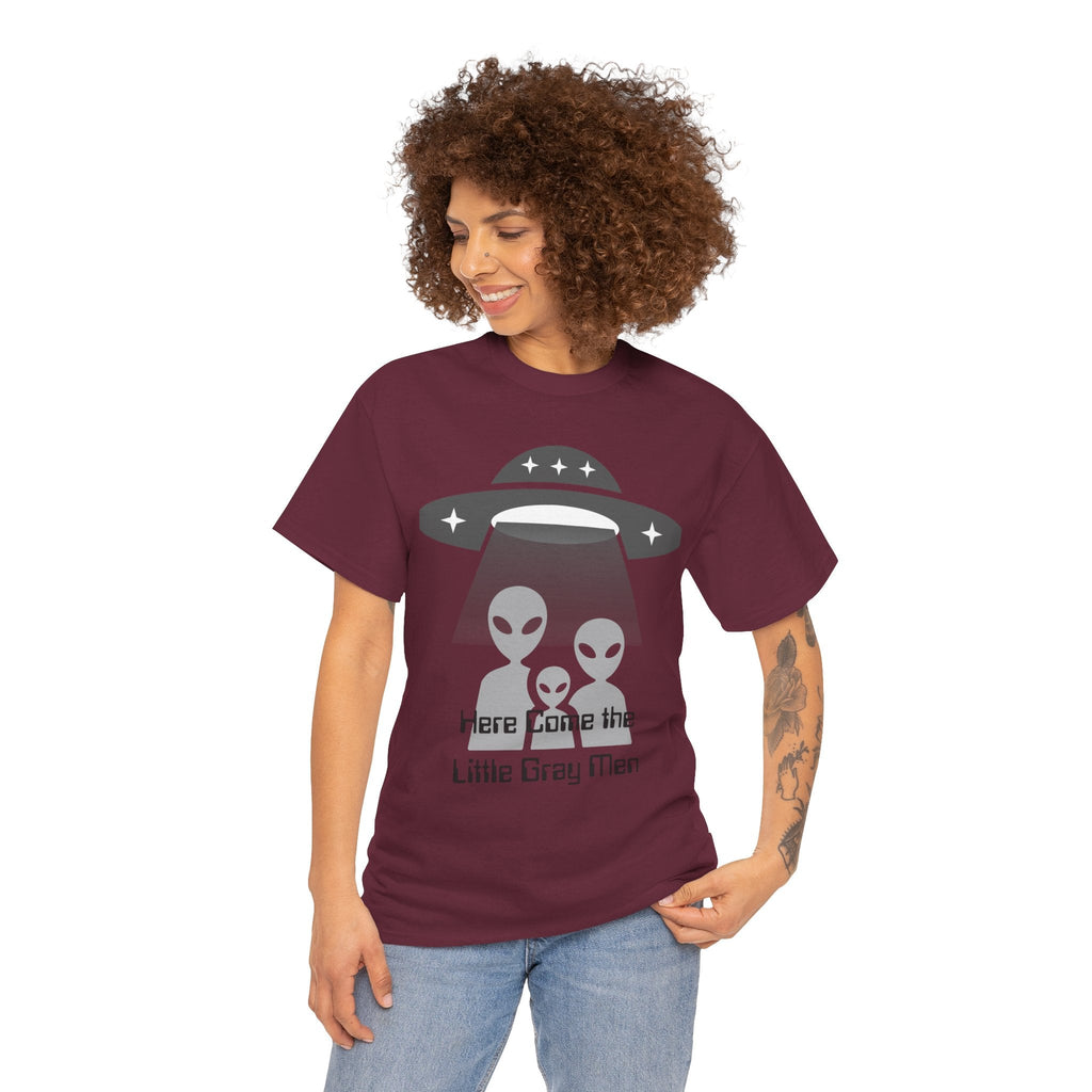 Alien Abduction Tee - UFO Graphic T-Shirt - Erudition Designs