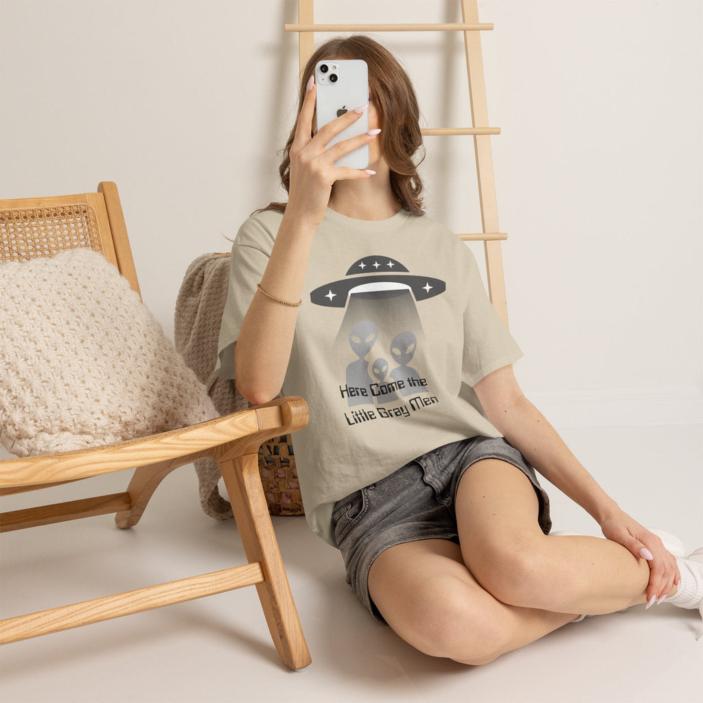 Alien Abduction Tee - UFO Graphic T-Shirt - Erudition Designs