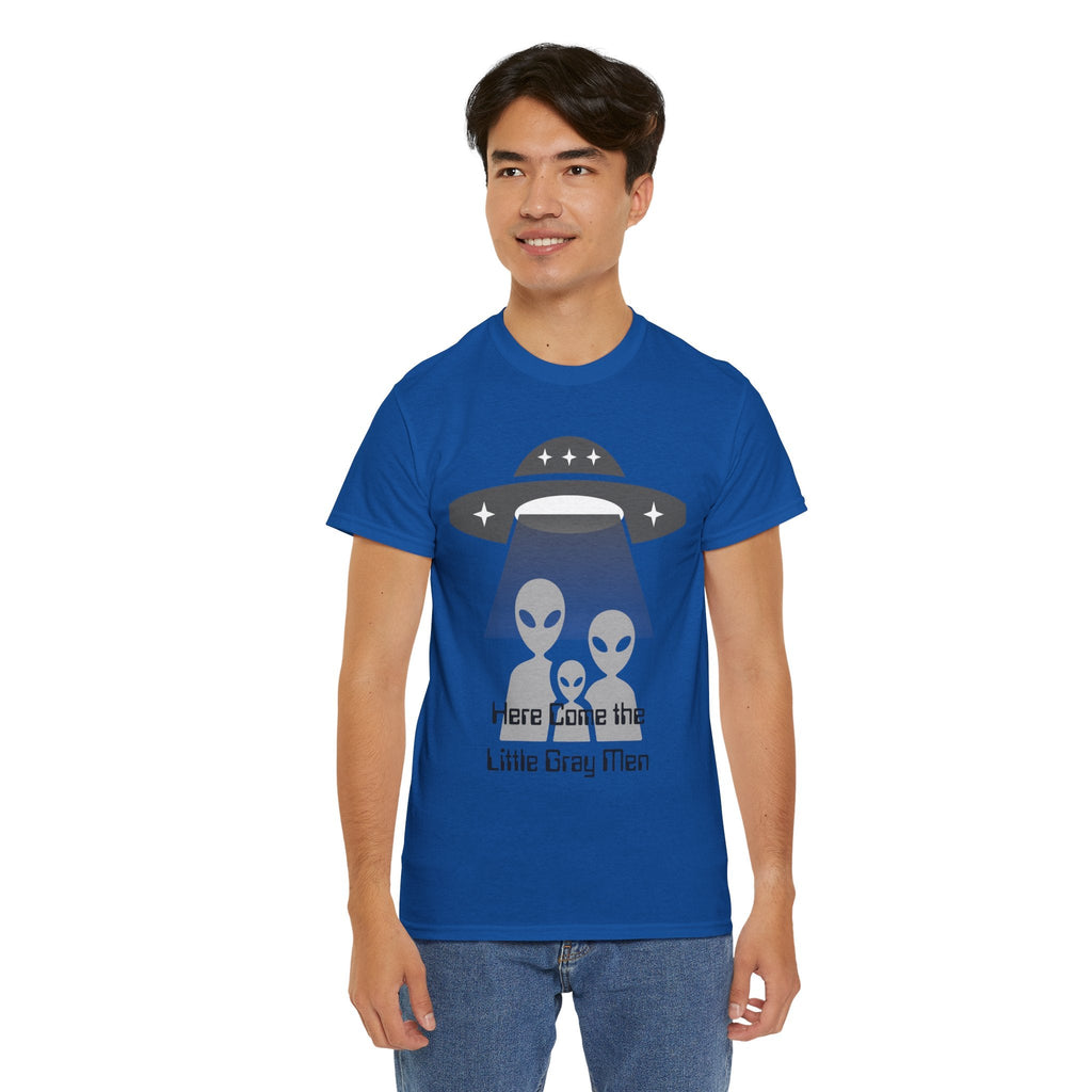 Alien Abduction Tee - UFO Graphic T-Shirt - Erudition Designs