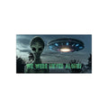 Alien UFO Bumper Sticker — UAP Bumper Sticker - Erudition Designs