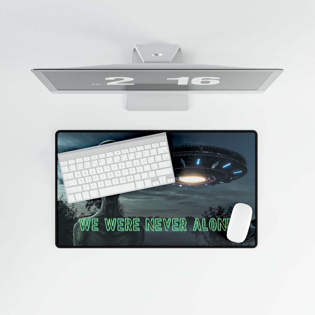 Alien UFO Desk Mat — Gaming/Office Mousepad - Erudition Designs