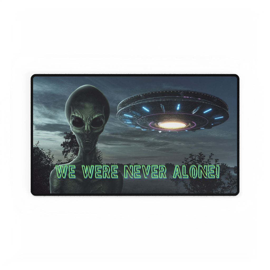 Alien UFO Desk Mat — Gaming/Office Mousepad - Erudition Designs