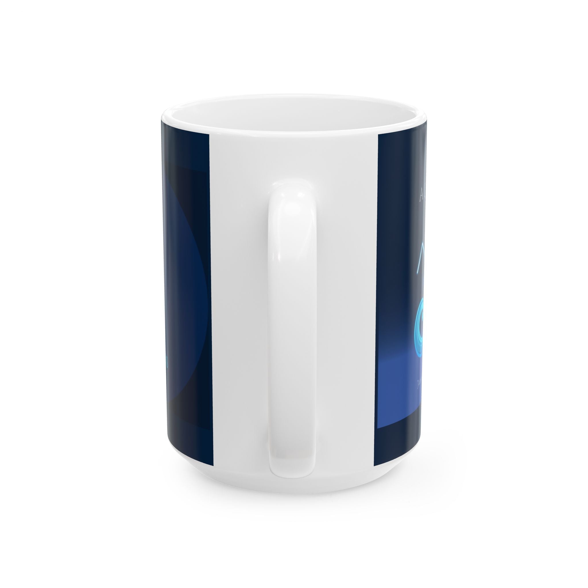 Aquarius Zodiac Ceramic Mug – Zodiac Coffee Cup - Erudition Designs