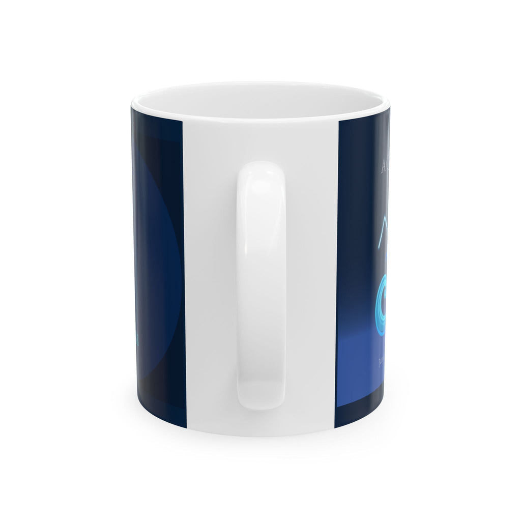 Aquarius Zodiac Ceramic Mug – Zodiac Coffee Cup - Erudition Designs
