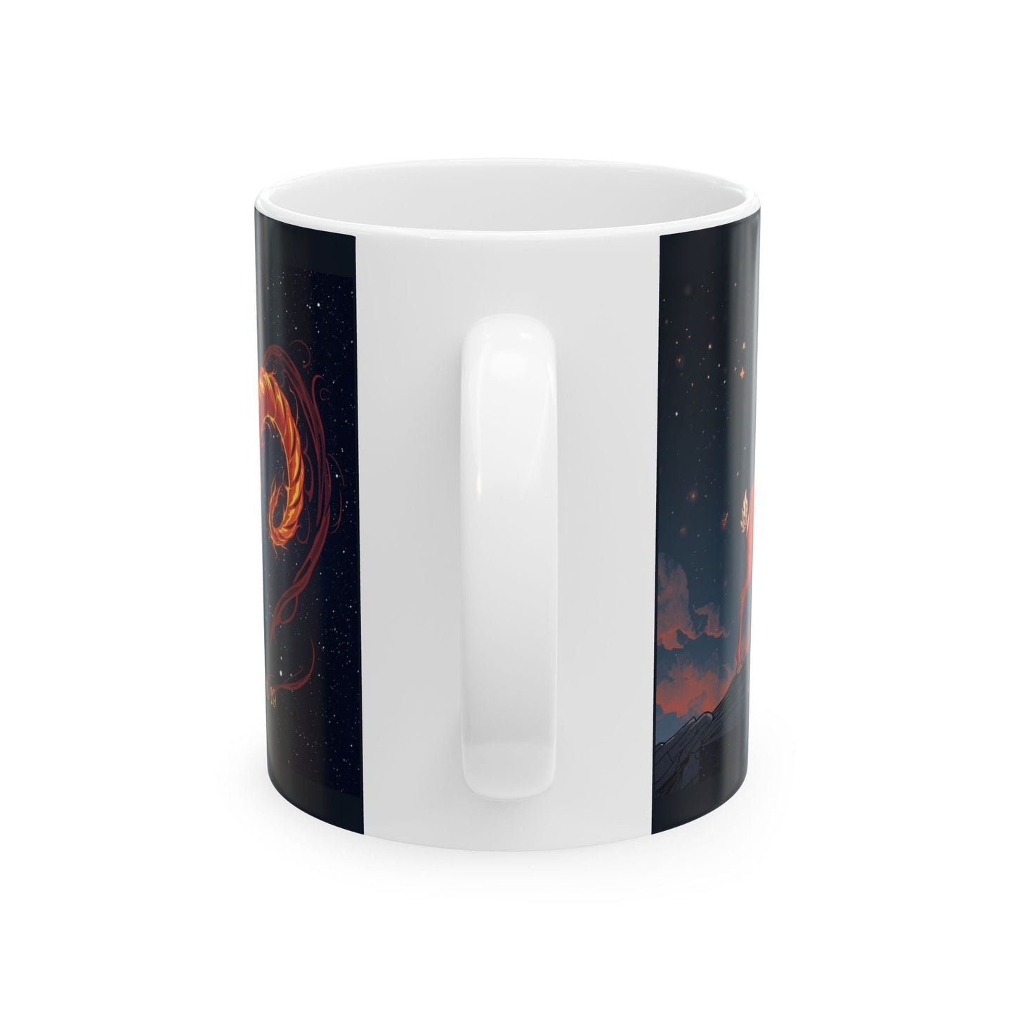 Aries Zodiac Mug — Aries Constellation Ceramic Coffee Cup (11oz, 15oz) - Mug - Printify