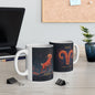 Aries Zodiac Mug — Aries Constellation Ceramic Coffee Cup (11oz, 15oz) - Mug - Printify