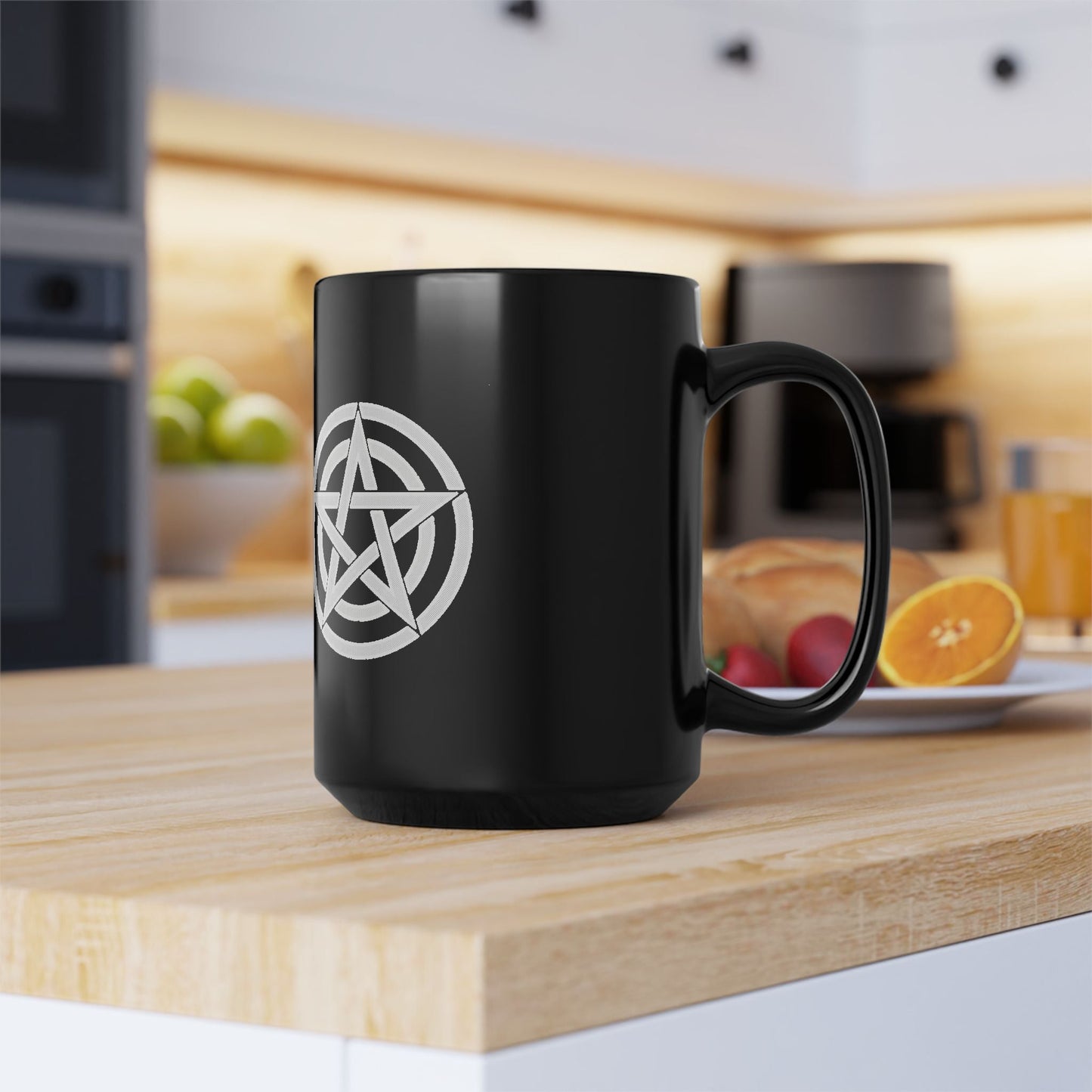 As Above So Below witch coven mug | Black Ceramic Mug - Erudition Designs