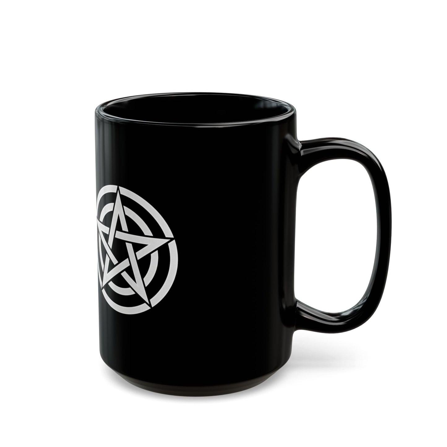 As Above So Below witch coven mug | Black Ceramic Mug - Erudition Designs