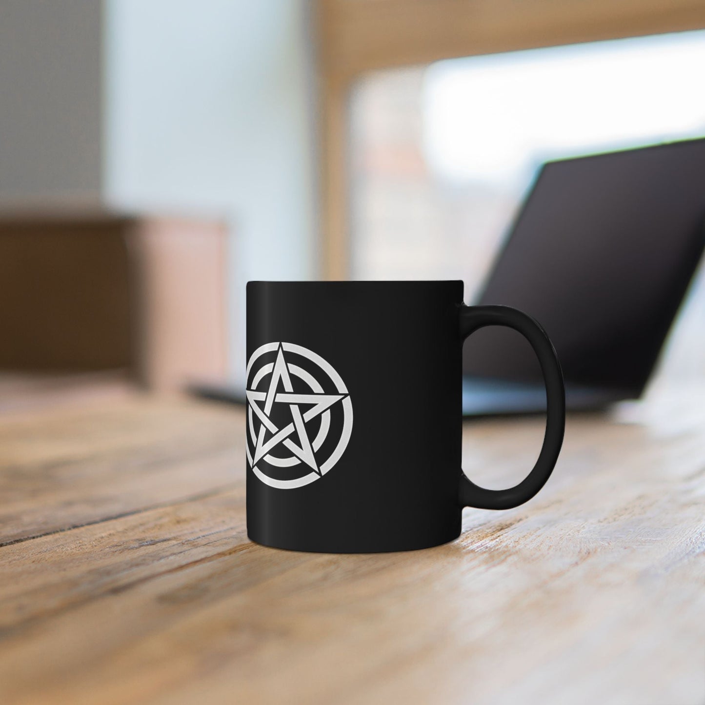 As Above So Below witch coven mug | Black Ceramic Mug - Erudition Designs