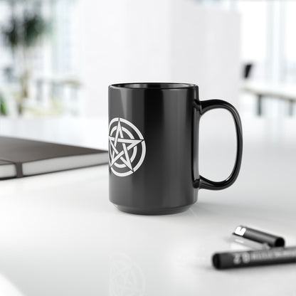 As Above So Below witch coven mug | Black Ceramic Mug - Erudition Designs