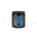 Cancer Zodiac Soy Candle — Amber Jar Scented Candle - Erudition Designs