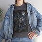 Death Tarot Card T-Shirt — Gothic Moonlit Horseman Tee - T-Shirt - Printify