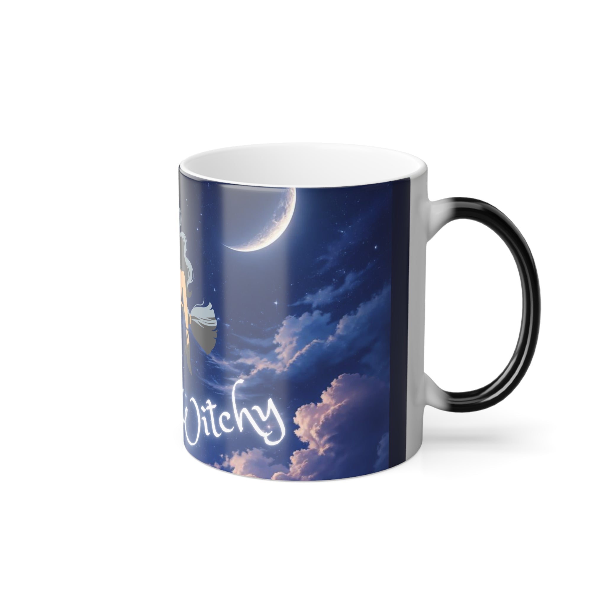 Feeling Witchy Color-Changing Mug — 11oz Magic Morphing Coffee Cup - Erudition Designs