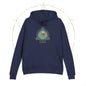 Geometric Mandala Nautilus Hoodie | Geometric Mandala, Crescent Moon - Hoodie - Printify