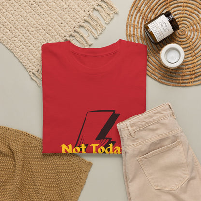 Graphic Tee — "Not Today Muggle F***er" Lightning Bolt Punk Shirt - Erudition Designs