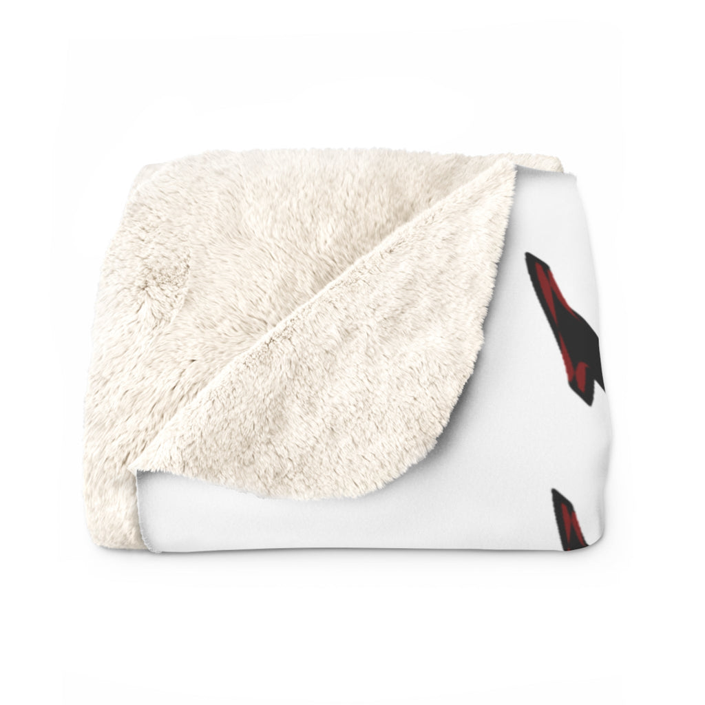 Haunted Night Sherpa Blanket – Spooky Skull Design Halloween Throw - Erudition Designs