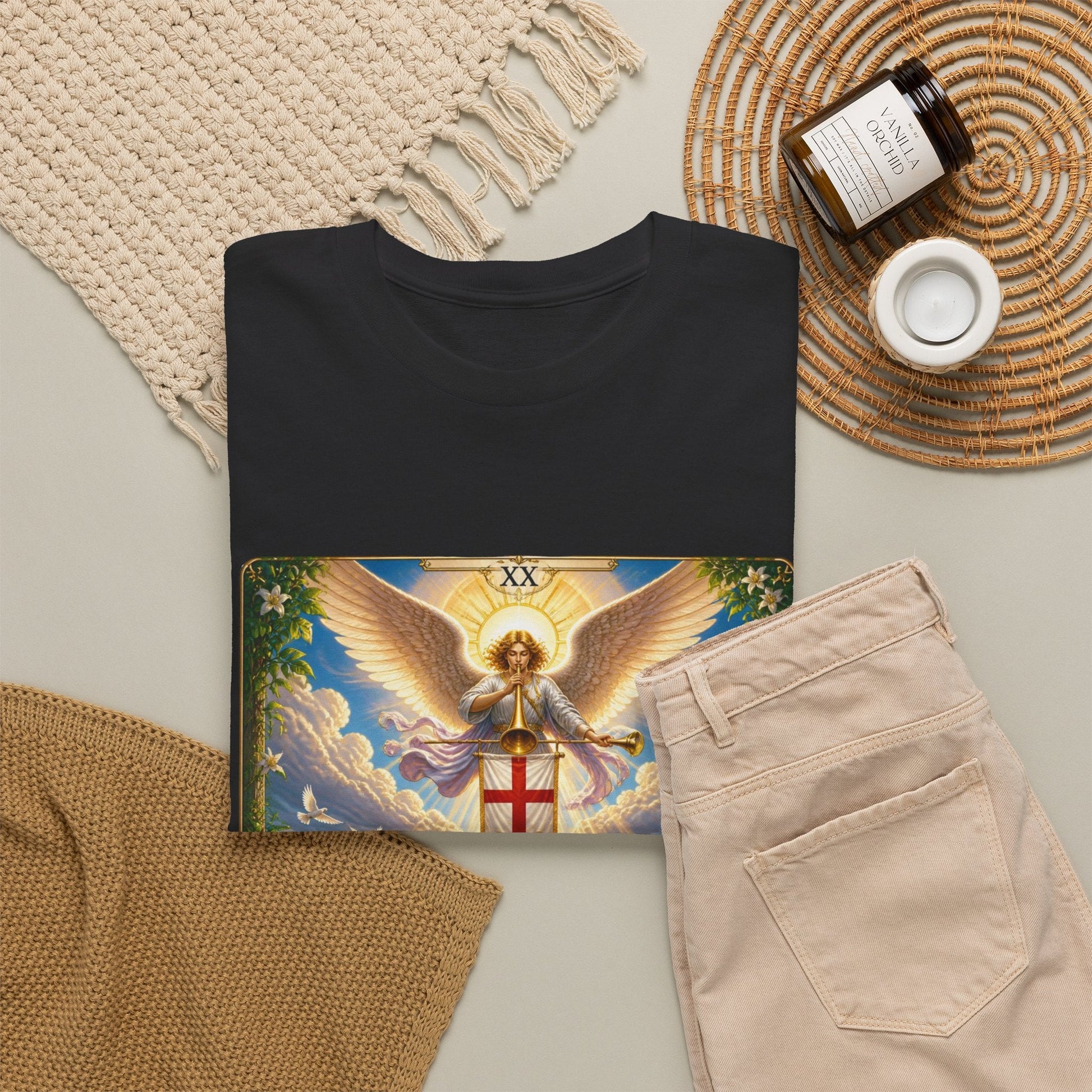 Judgement Tarot Card T-Shirt —Tarot Card Graphic Tee - T-Shirt - Printify