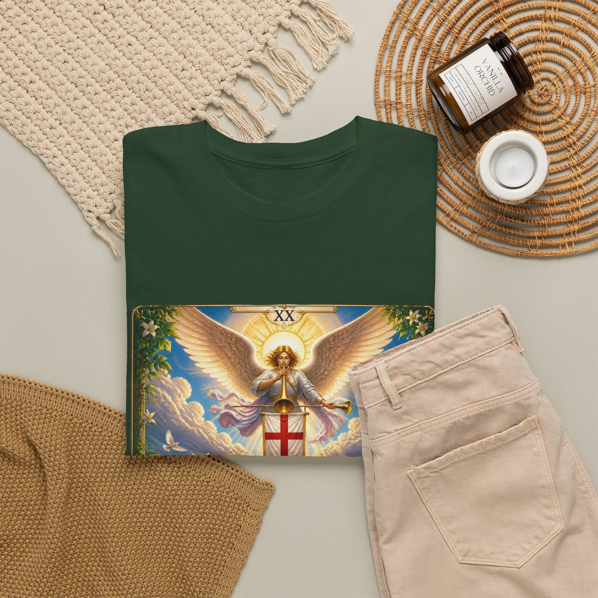 Judgement Tarot Card T-Shirt —Tarot Card Graphic Tee - T-Shirt - Printify