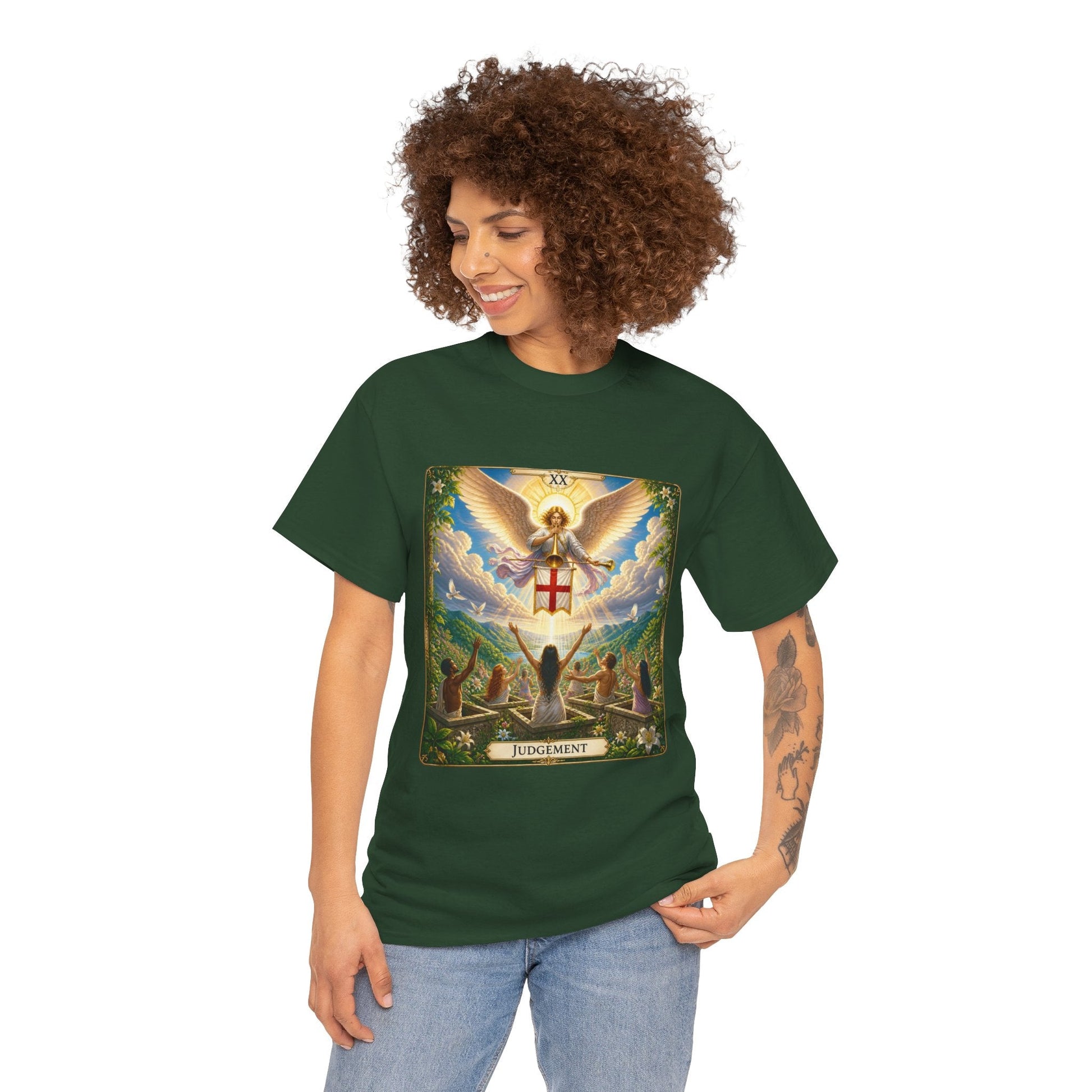 Judgement Tarot Card T-Shirt —Tarot Card Graphic Tee - T-Shirt - Printify