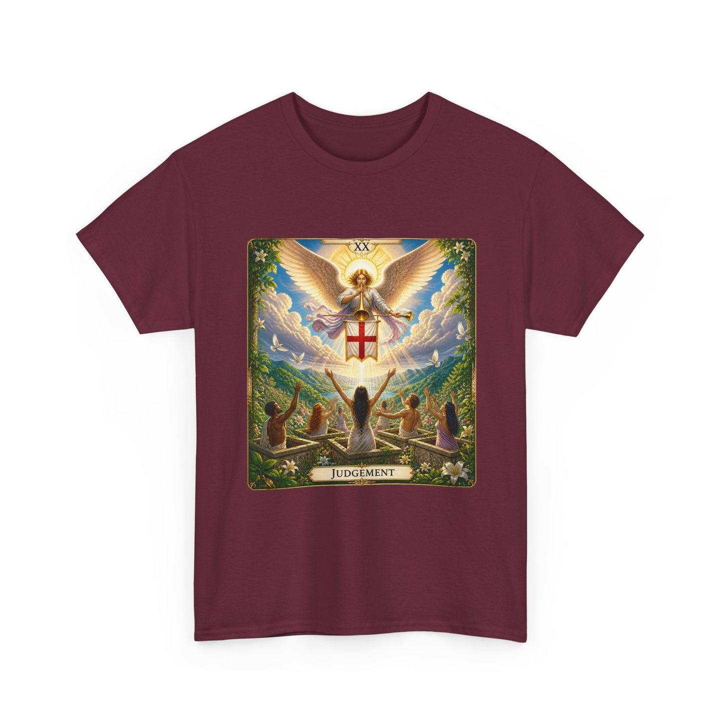 Judgement Tarot Card T-Shirt —Tarot Card Graphic Tee - T-Shirt - Printify