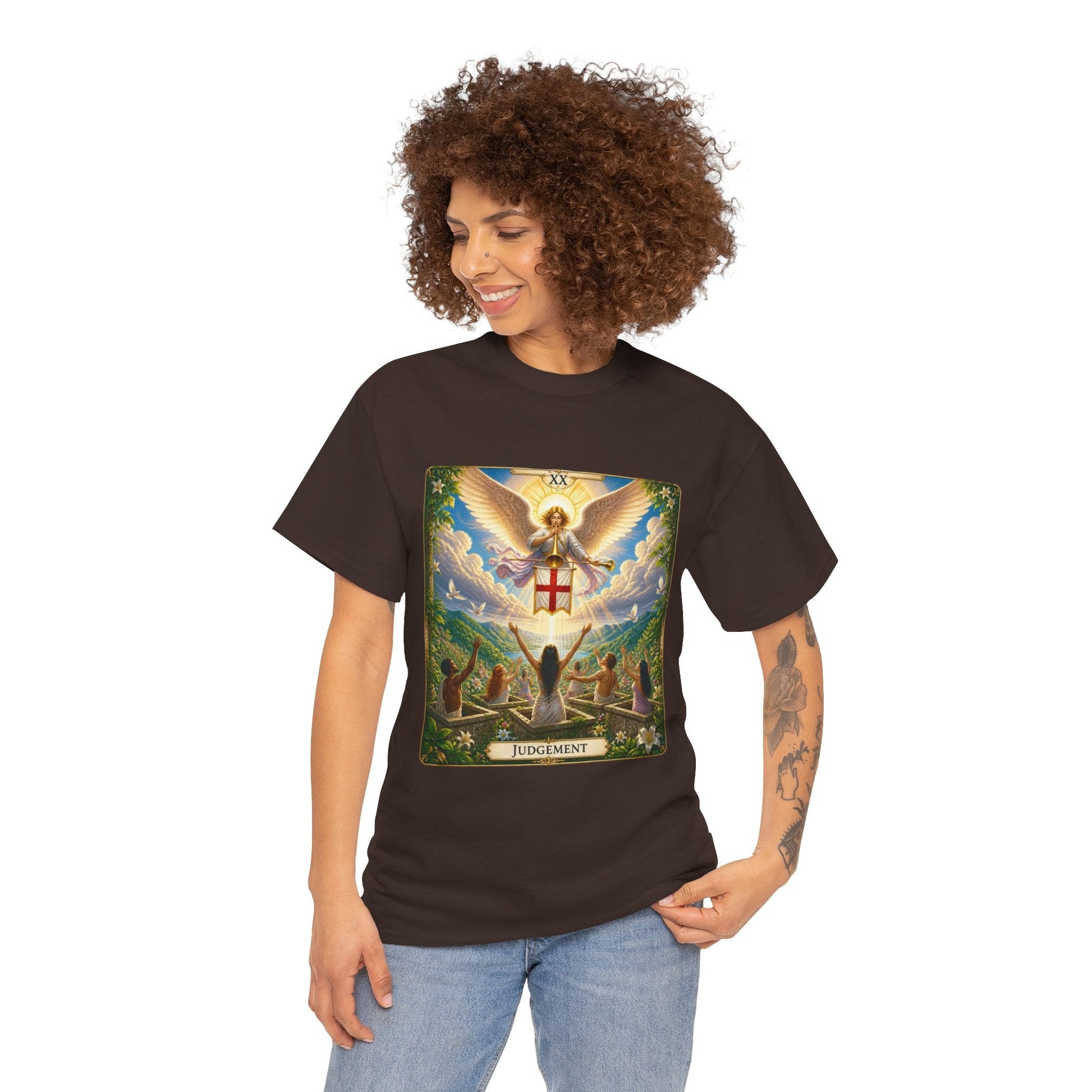 Judgement Tarot Card T-Shirt —Tarot Card Graphic Tee - T-Shirt - Printify