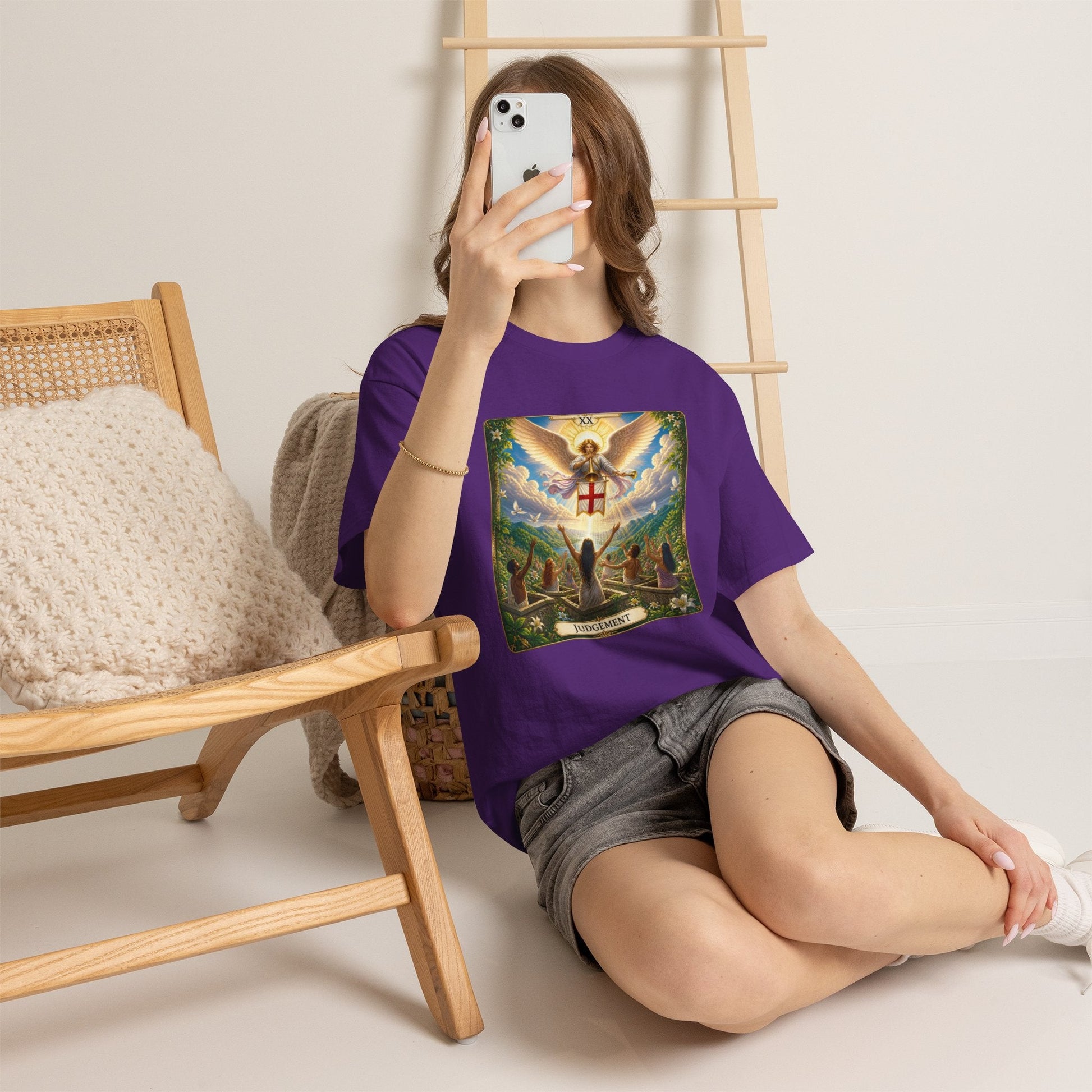 Judgement Tarot Card T-Shirt —Tarot Card Graphic Tee - T-Shirt - Printify