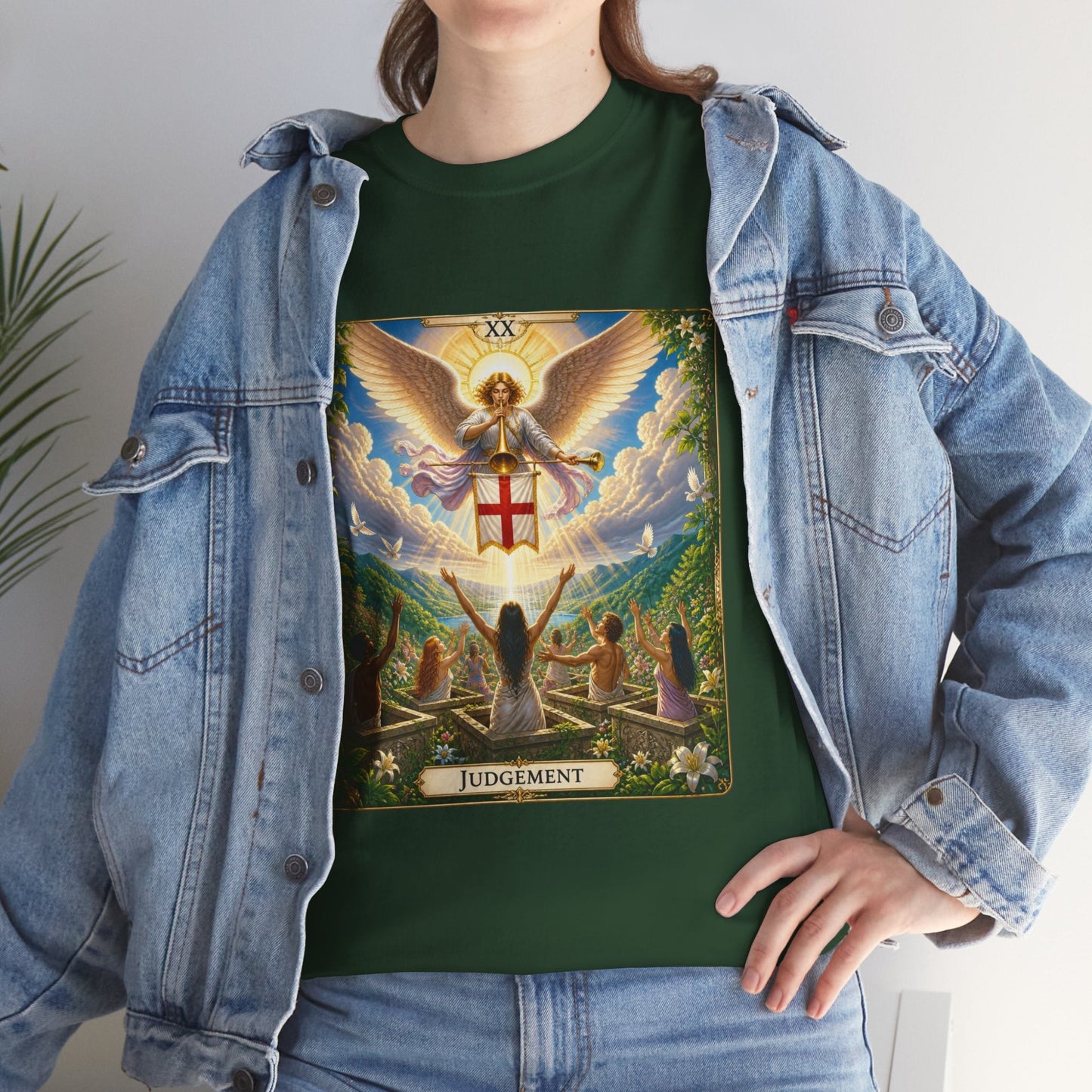 Judgement Tarot Card T-Shirt —Tarot Card Graphic Tee - T-Shirt - Printify