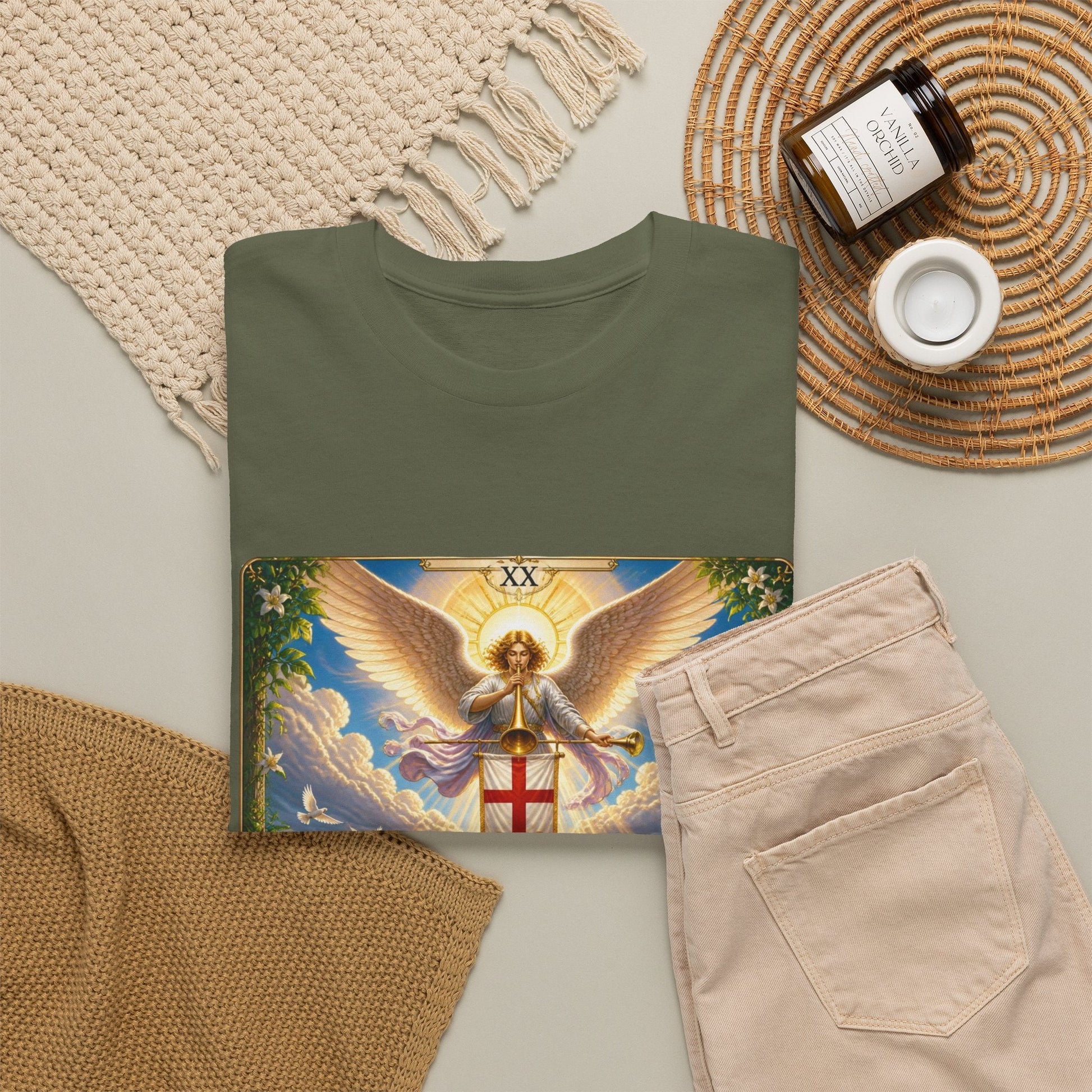 Judgement Tarot Card T-Shirt —Tarot Card Graphic Tee - T-Shirt - Printify