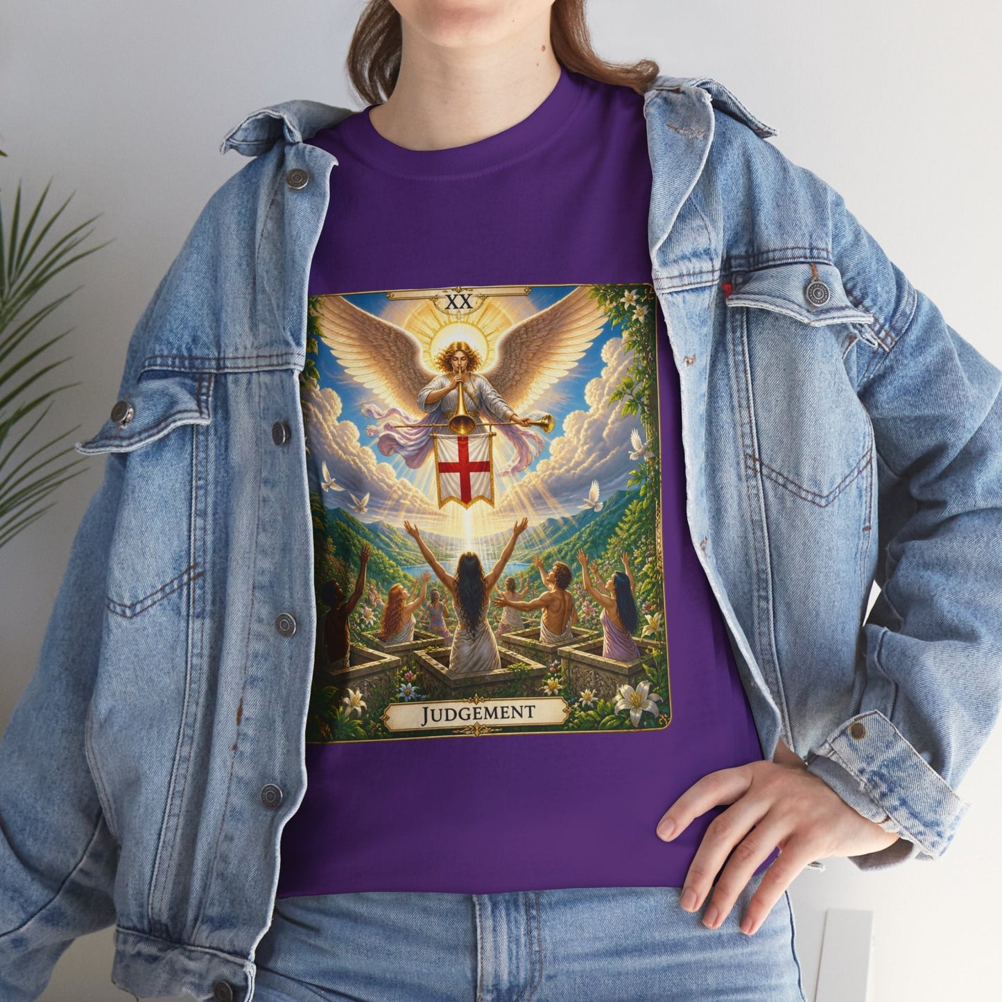 Judgement Tarot Card T-Shirt —Tarot Card Graphic Tee - T-Shirt - Printify