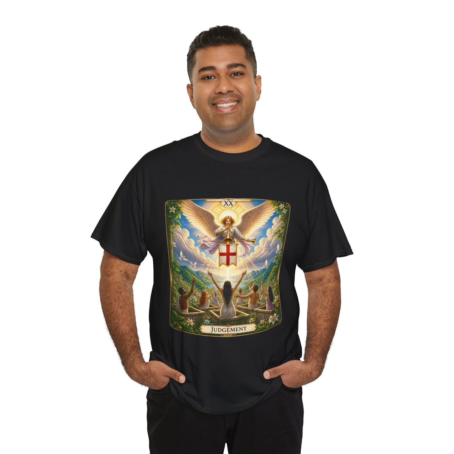 Judgement Tarot Card T-Shirt —Tarot Card Graphic Tee - T-Shirt - Printify