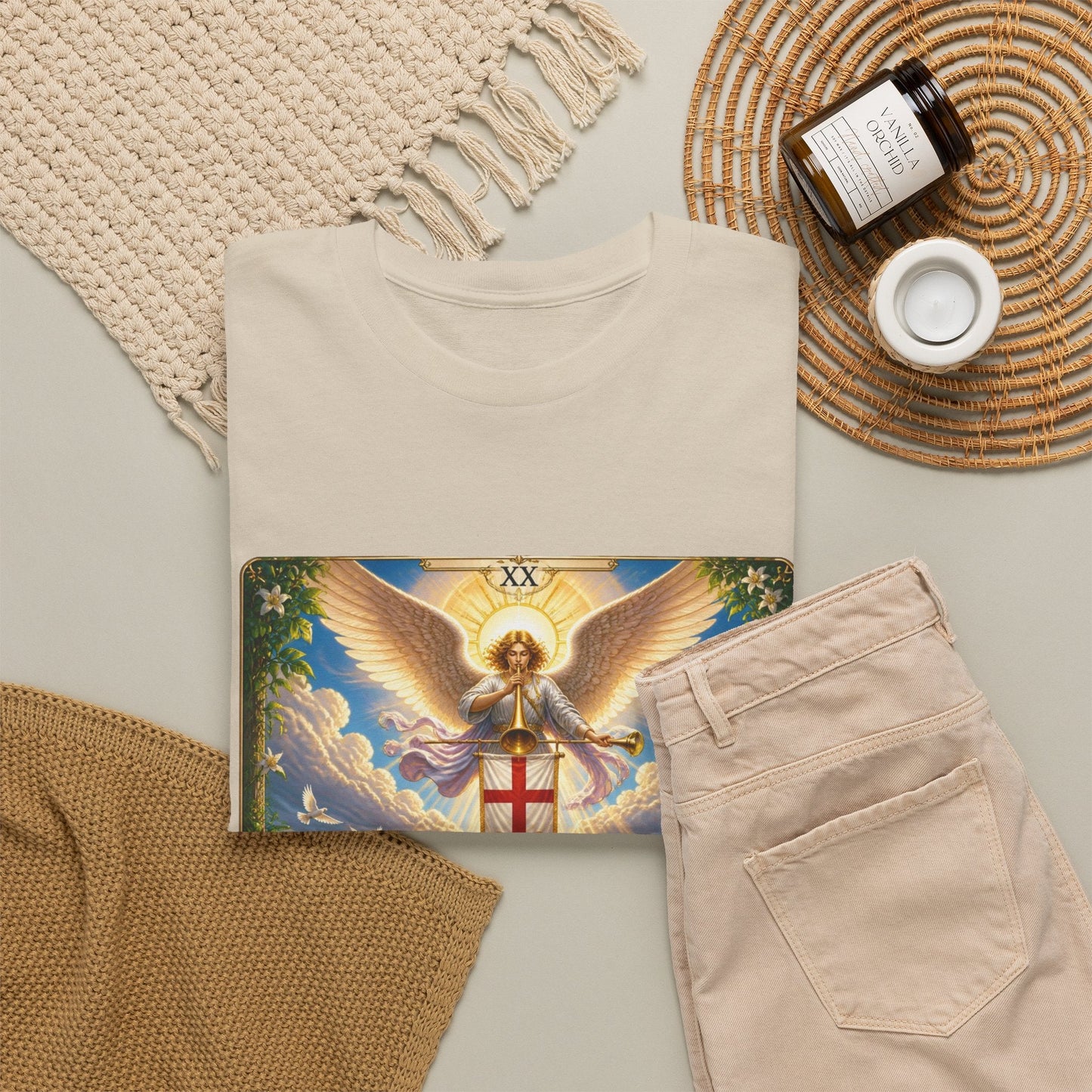 Judgement Tarot Card T-Shirt —Tarot Card Graphic Tee - T-Shirt - Printify