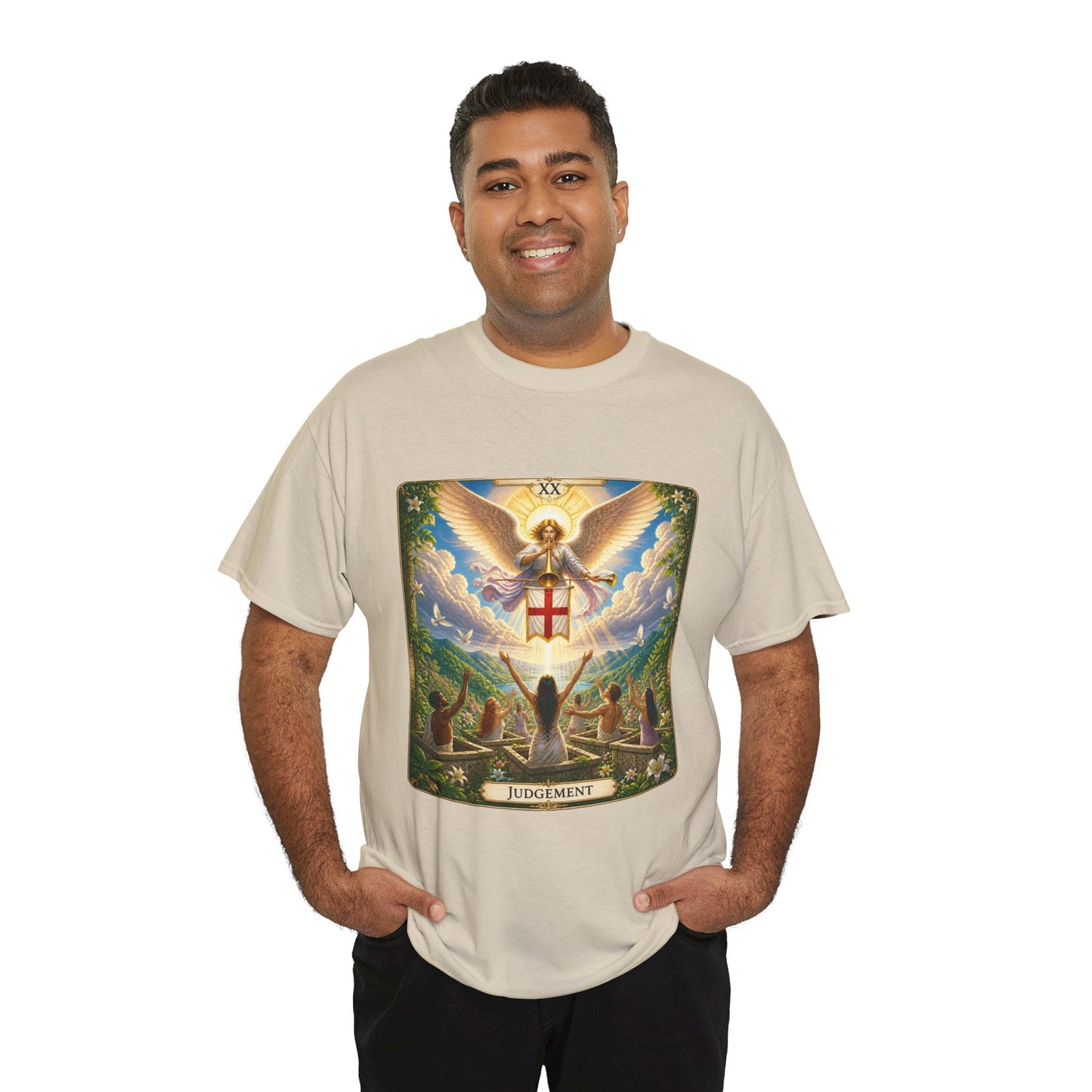 Judgement Tarot Card T-Shirt —Tarot Card Graphic Tee - T-Shirt - Printify