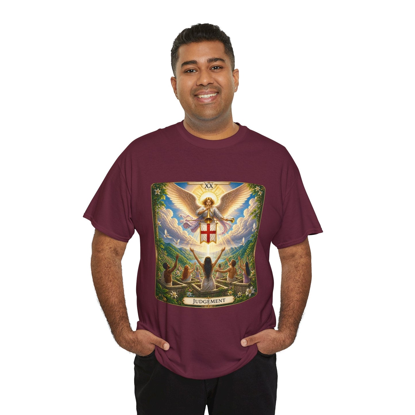 Judgement Tarot Card T-Shirt —Tarot Card Graphic Tee - T-Shirt - Printify