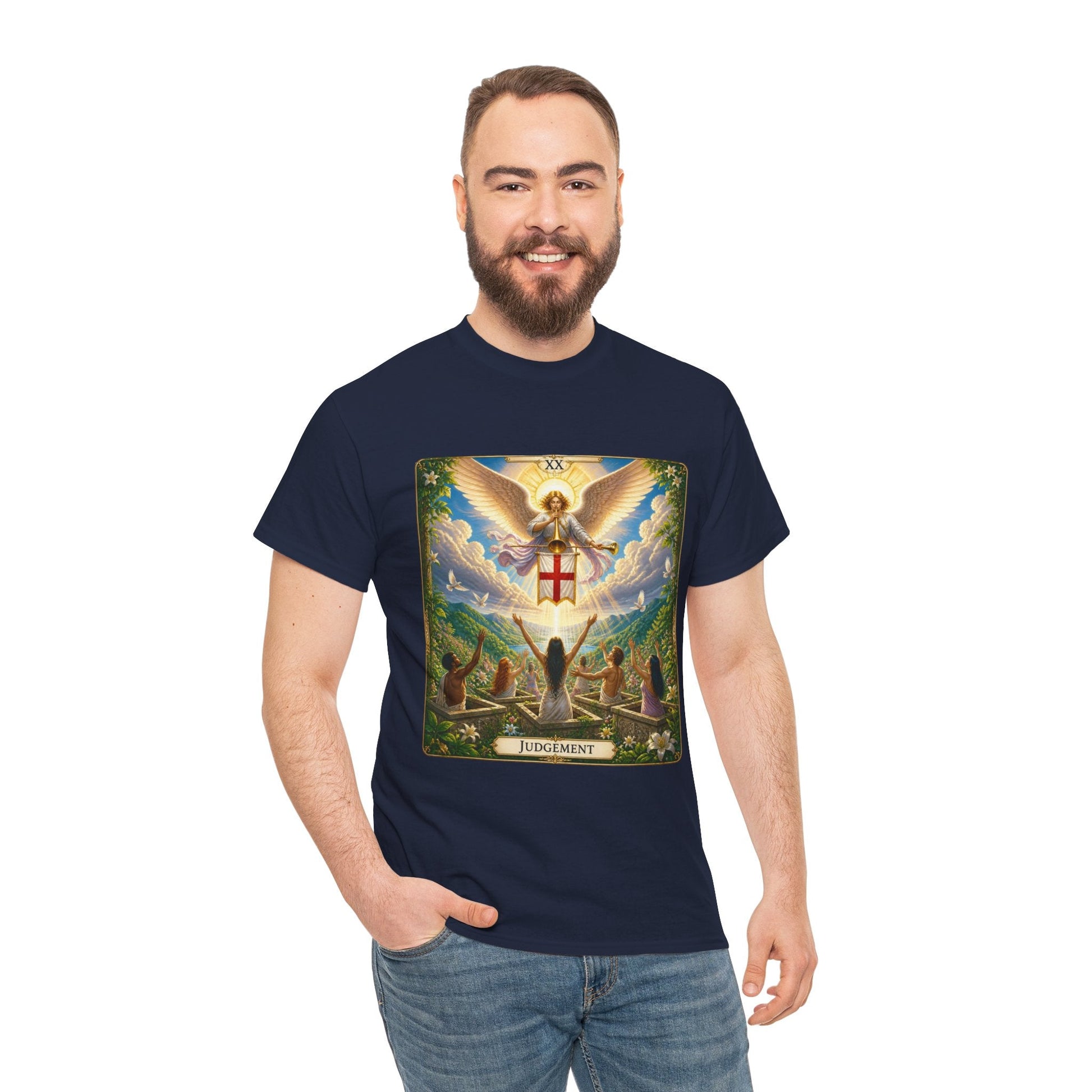 Judgement Tarot Card T-Shirt —Tarot Card Graphic Tee - T-Shirt - Printify