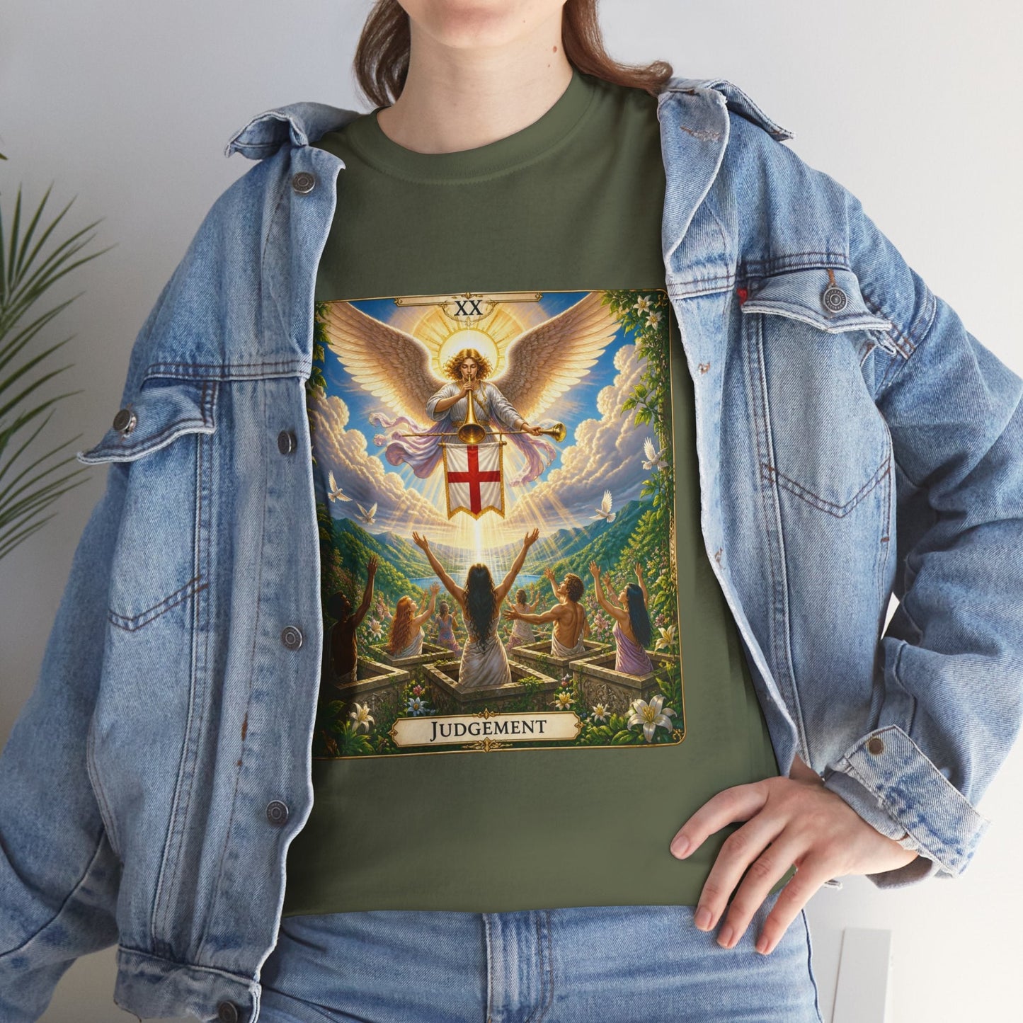Judgement Tarot Card T-Shirt —Tarot Card Graphic Tee - T-Shirt - Printify