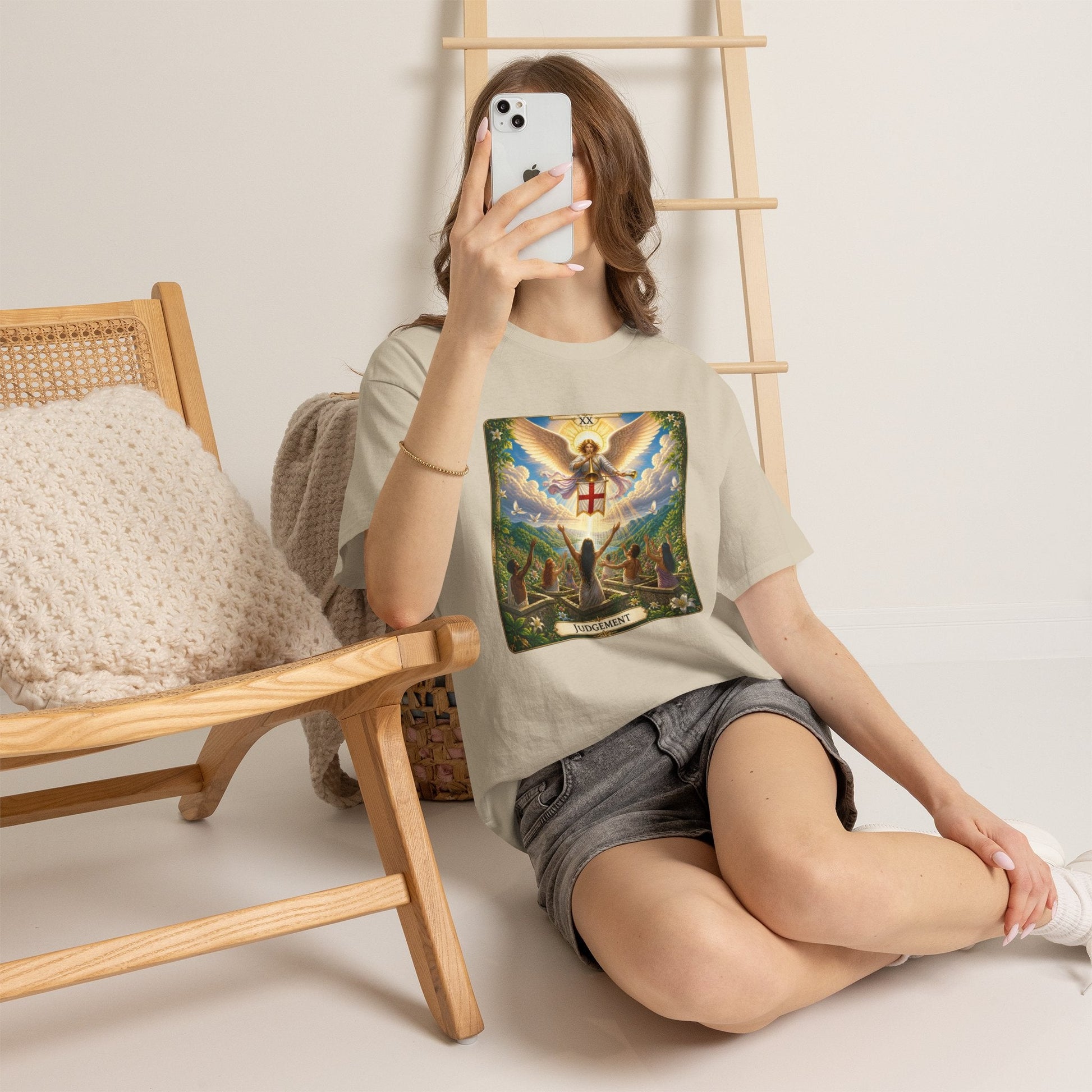 Judgement Tarot Card T-Shirt —Tarot Card Graphic Tee - T-Shirt - Printify