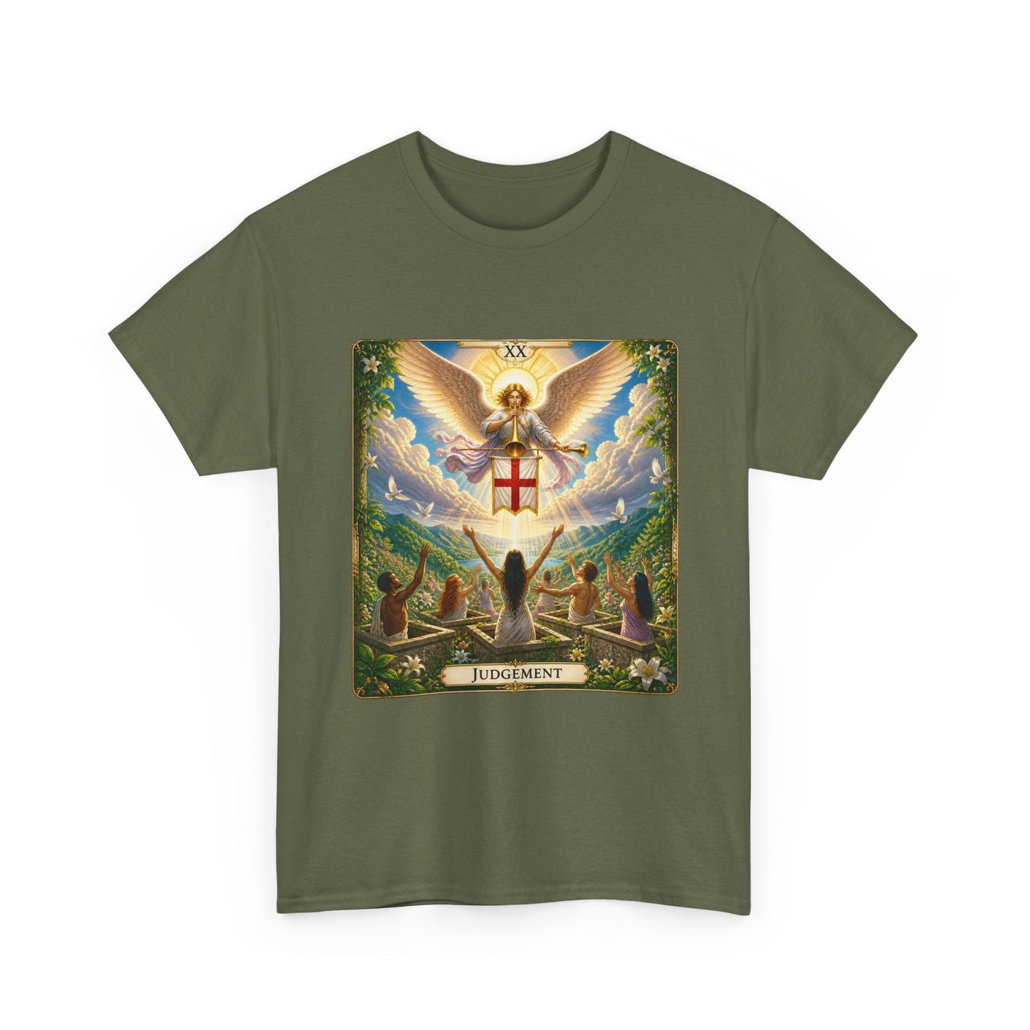 Judgement Tarot Card T-Shirt —Tarot Card Graphic Tee - T-Shirt - Printify
