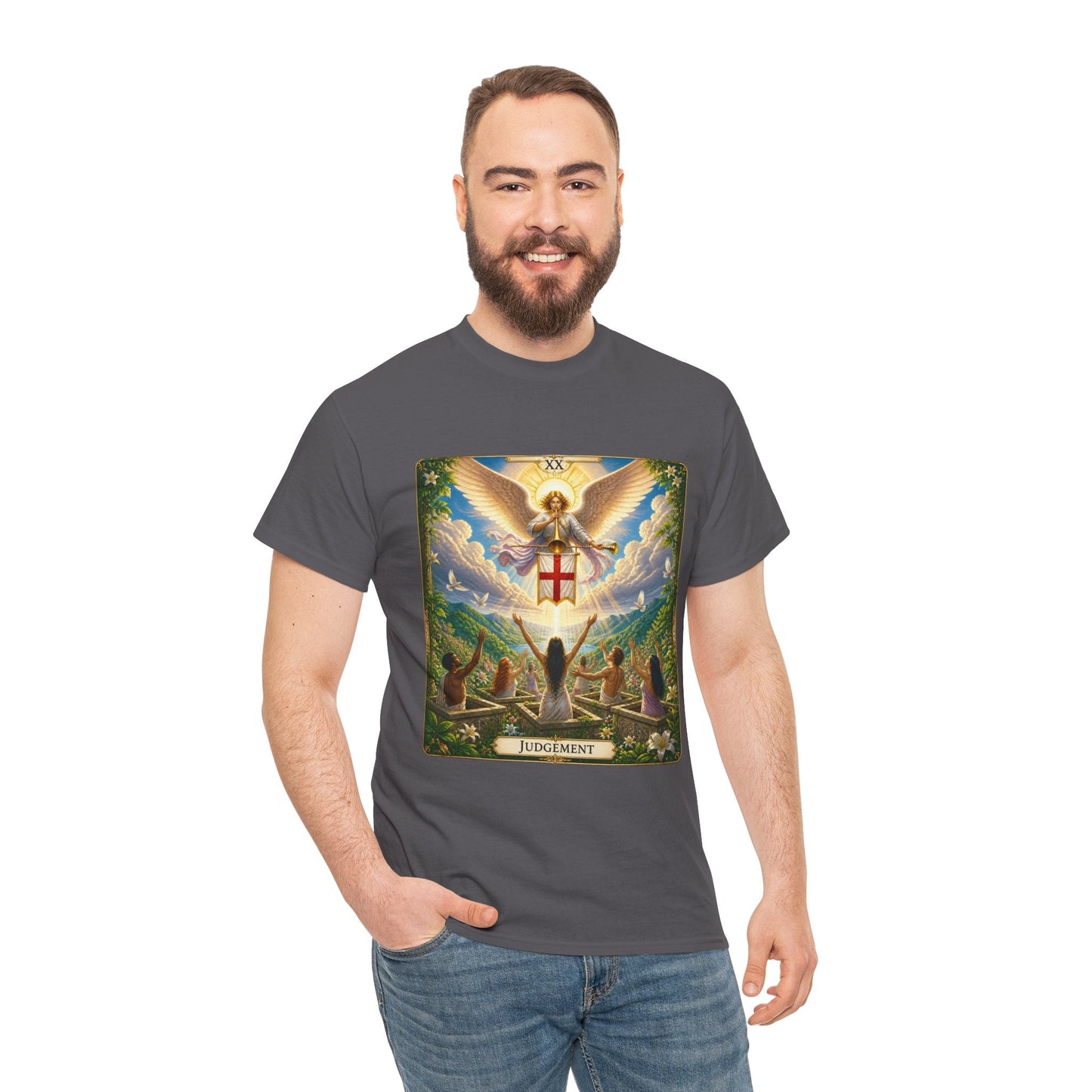 Judgement Tarot Card T-Shirt —Tarot Card Graphic Tee - T-Shirt - Printify