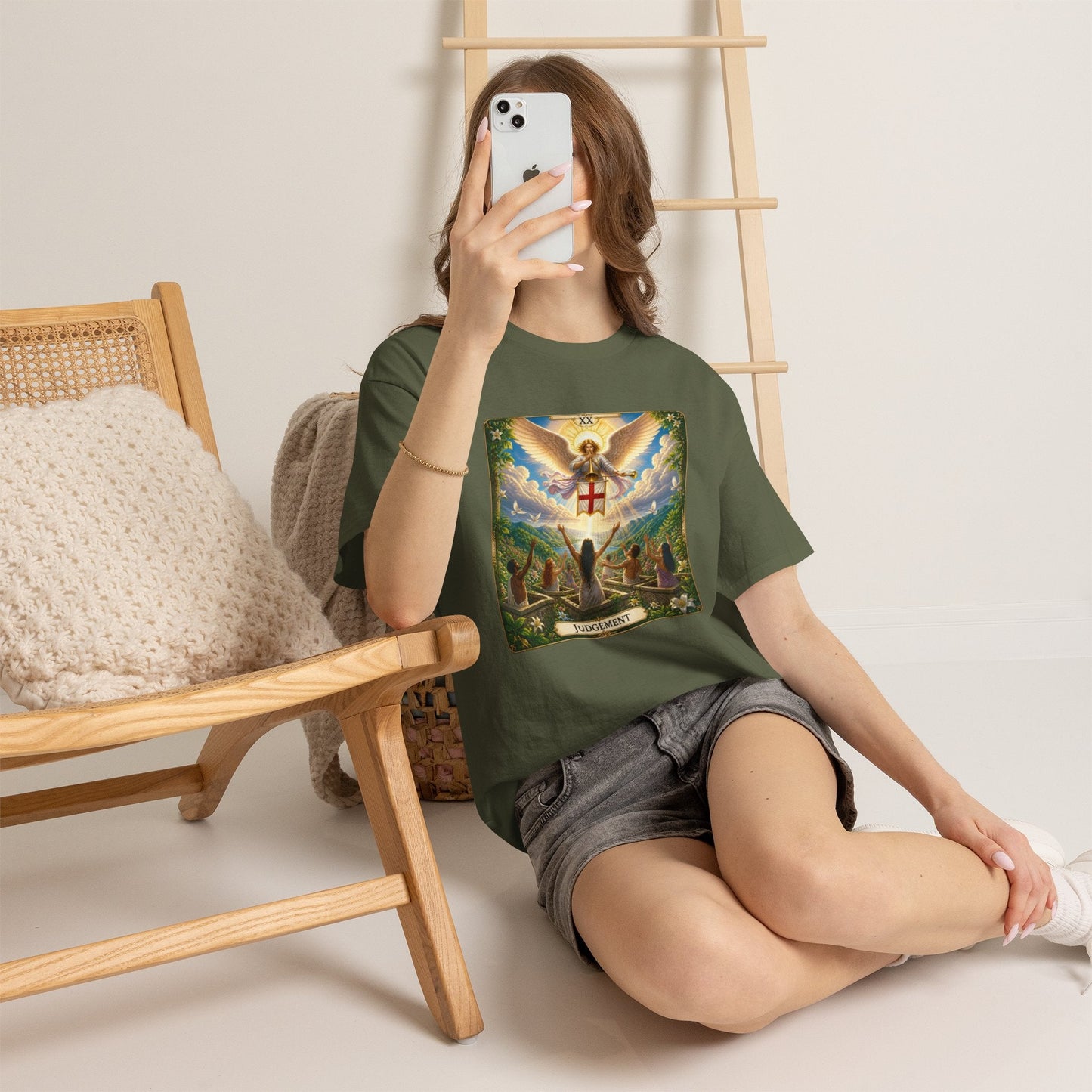 Judgement Tarot Card T-Shirt —Tarot Card Graphic Tee - T-Shirt - Printify