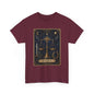 Justice Tarot T‑Shirt — Tarot Card Graphic Tee - T-Shirt - Printify