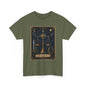 Justice Tarot T‑Shirt — Tarot Card Graphic Tee - T-Shirt - Printify