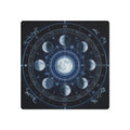 Moon Phase Metal Art Sign — Lunar Cycle Wall Decor with Zodiac Motifs - Erudition Designs