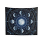 Moon Phase Tapestry — Celestial Zodiac Wall Hanging for Astrology & Meditation - Home Decor - Printify